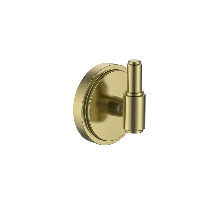 BK Cambridge Brass Round Single Robe Hook