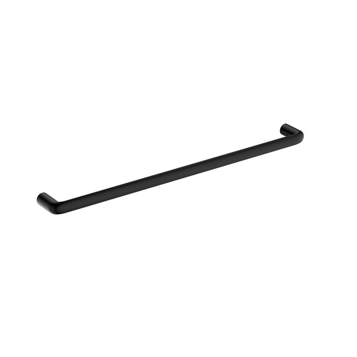 800mm BK BERLIN Brass Round Single Towel Rail