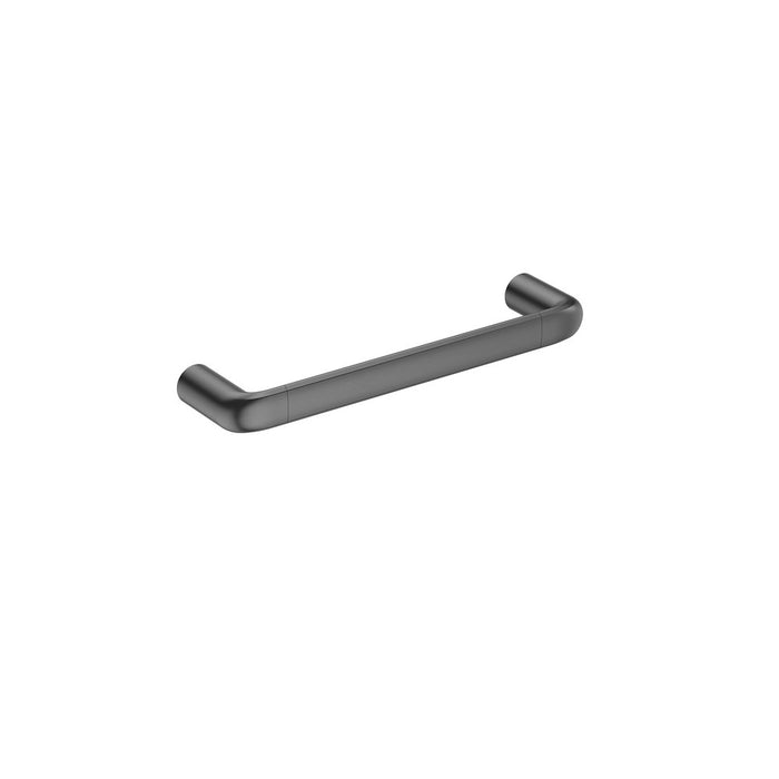 250mm BK BERLIN Guest Brass Round Single Towel Rail