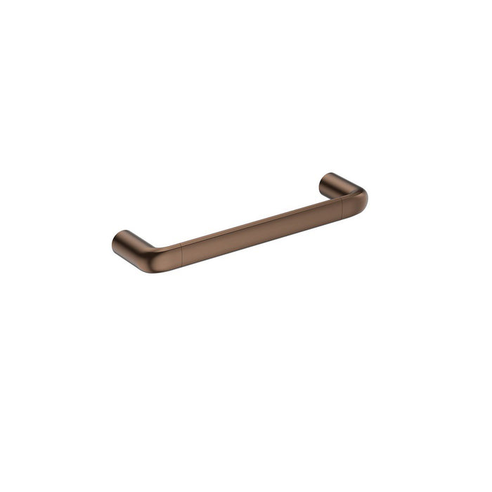 250mm BK BERLIN Guest Brass Round Single Towel Rail