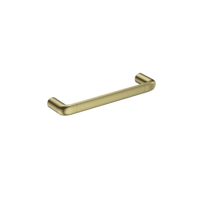 250mm BK BERLIN Guest Brass Round Single Towel Rail