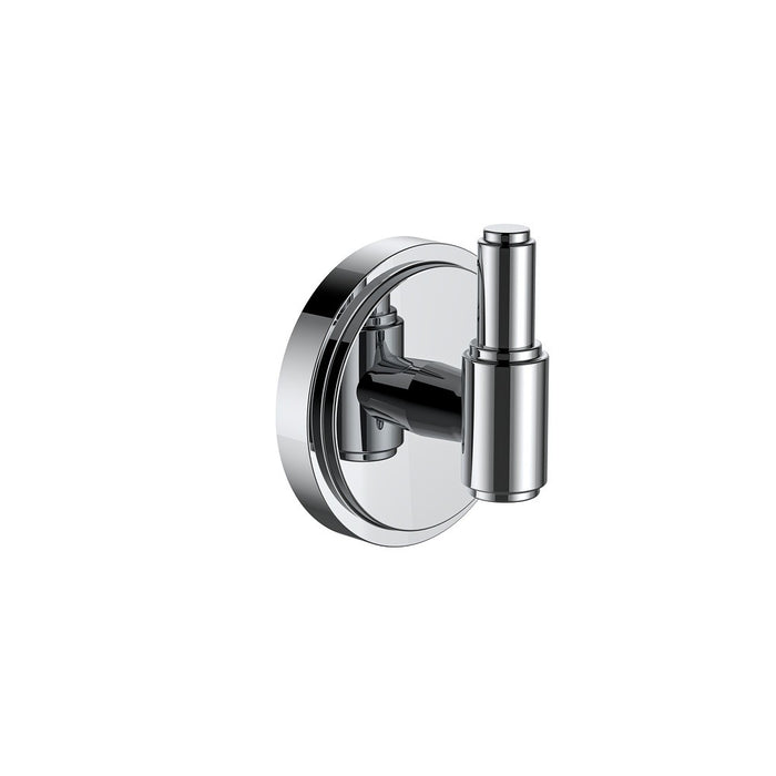 BK Cambridge Brass Round Single Robe Hook