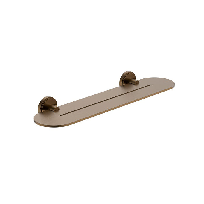 BK Cambridge Brass Oval Shower Shelf