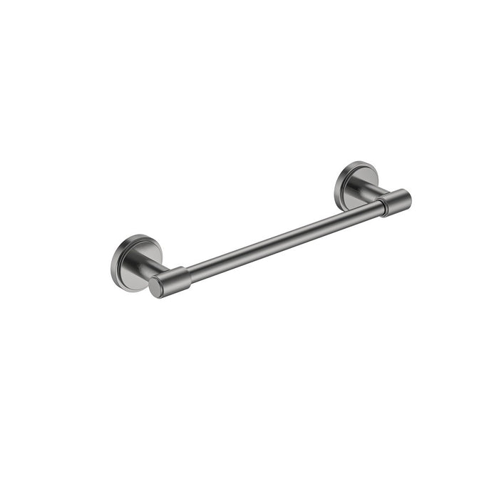 250mm BK Cambridge Guest Brass Round Single Towel Rail