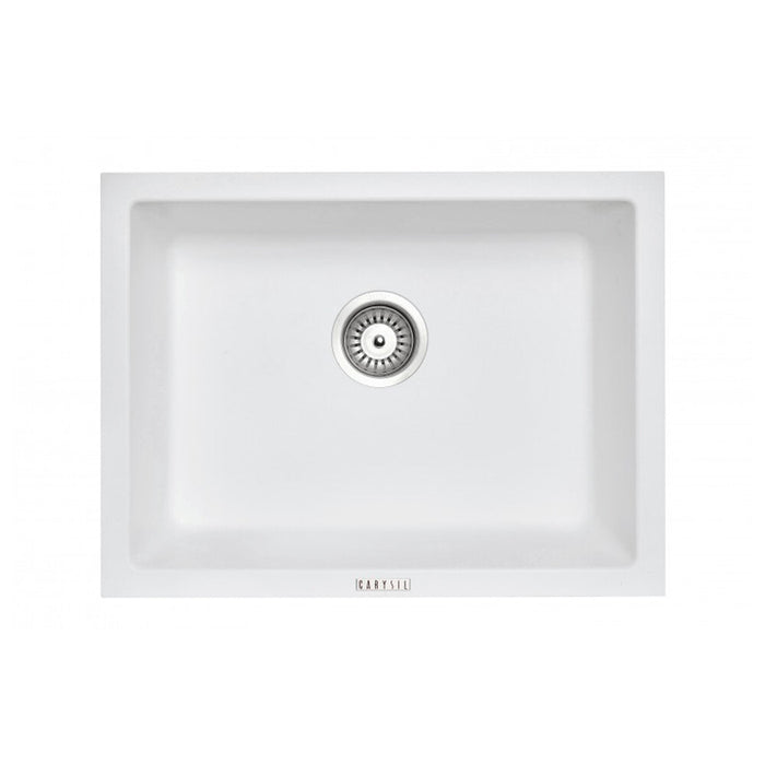 610*457*205mm ACA Carysil Granite Square Single Bowl Kitchen Sink