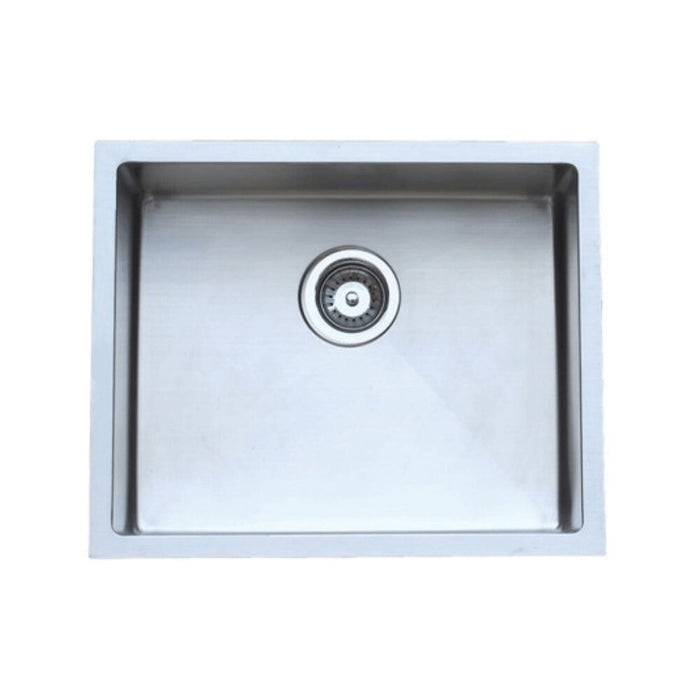 550*450*200mm Roma 304 Stainless Steel Square Single Bowl Under Mount Or Drop In Kitchen Sink