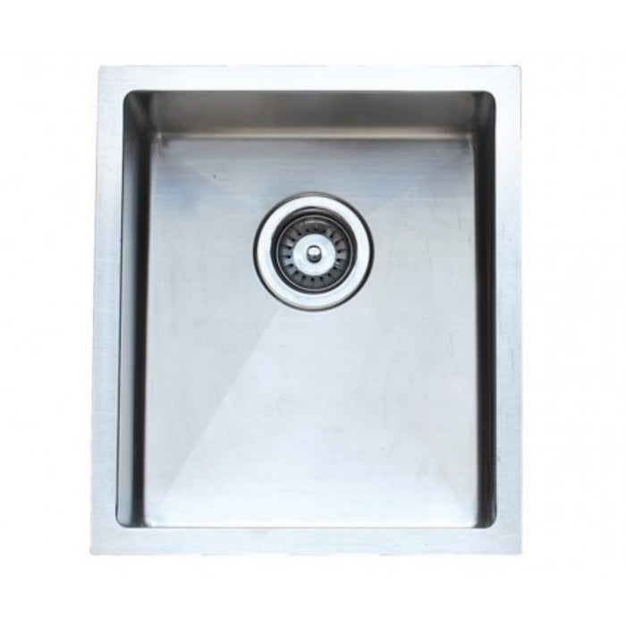 390*450*200mm Roma 304 Stainless Steel Square Single Bowl Under Mount Or Drop In Kitchen Sink