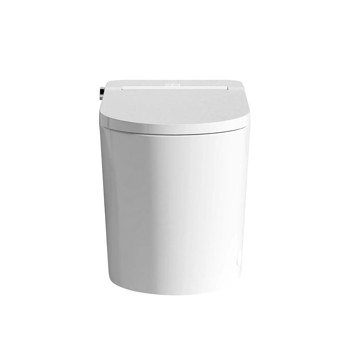 700*400*475mm Otti Attica Oskar Gloss White Ceramic Rimless Back To Wall Smart Toilet Suite