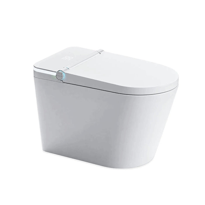 700*400*475mm Otti Attica Oskar Gloss White Ceramic Rimless Back To Wall Smart Toilet Suite