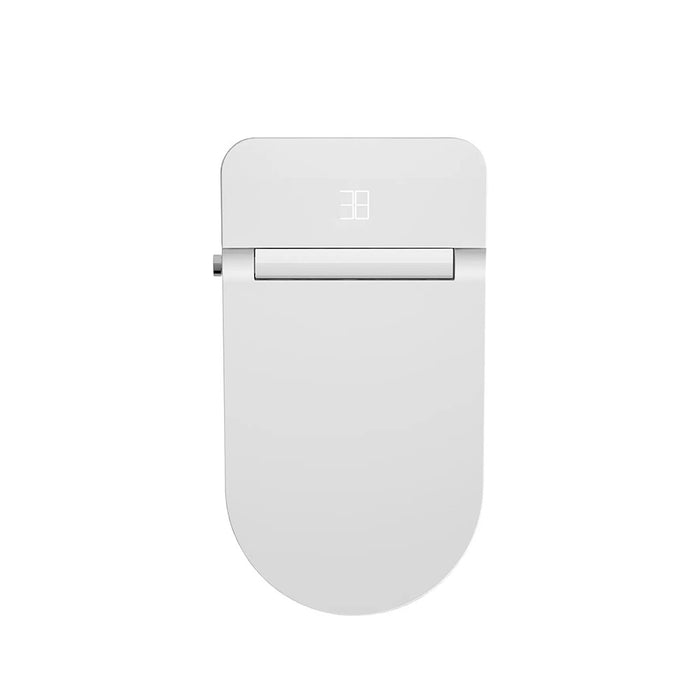 700*400*475mm Otti Attica Oskar Gloss White Ceramic Rimless Back To Wall Smart Toilet Suite
