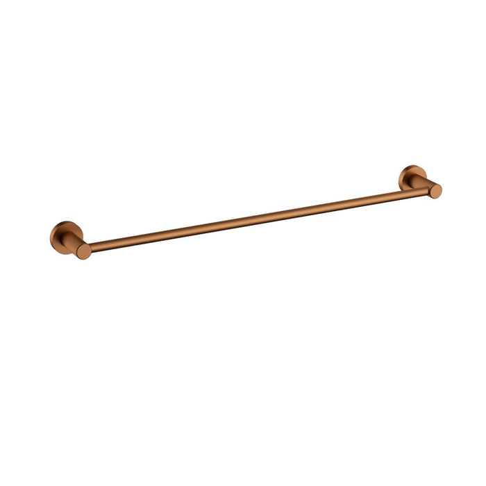 600mm ACL Linie Brass Single Fluted Towel Rail