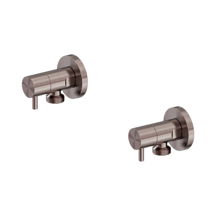 Nero Lead Free DZR Brass Round Washing Machine Tap Set