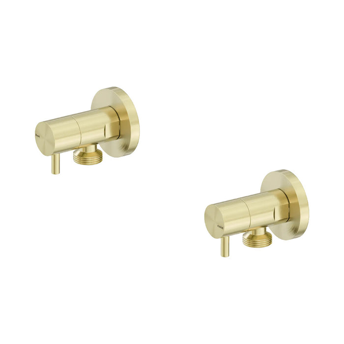 Nero Lead Free DZR Brass Round Washing Machine Tap Set