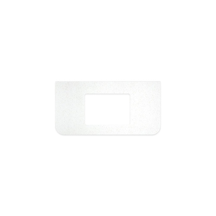750-1800*460*850mm Fienza Margot E0 Board With Open Shelf Fluted Curve Freestanding Vanity