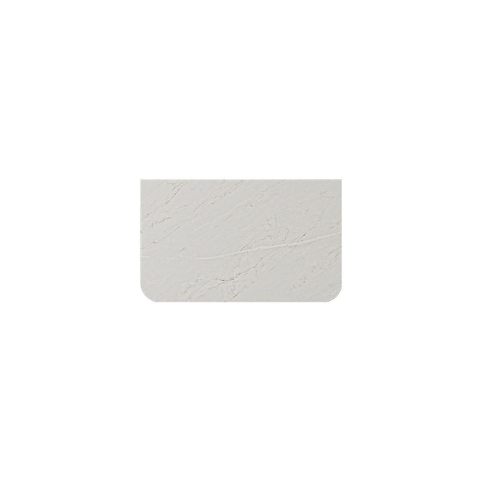 750-1800*460*650mm Fienza Margot E0 Board With Open Shelf Fluted Curve Wall Hung Vanity