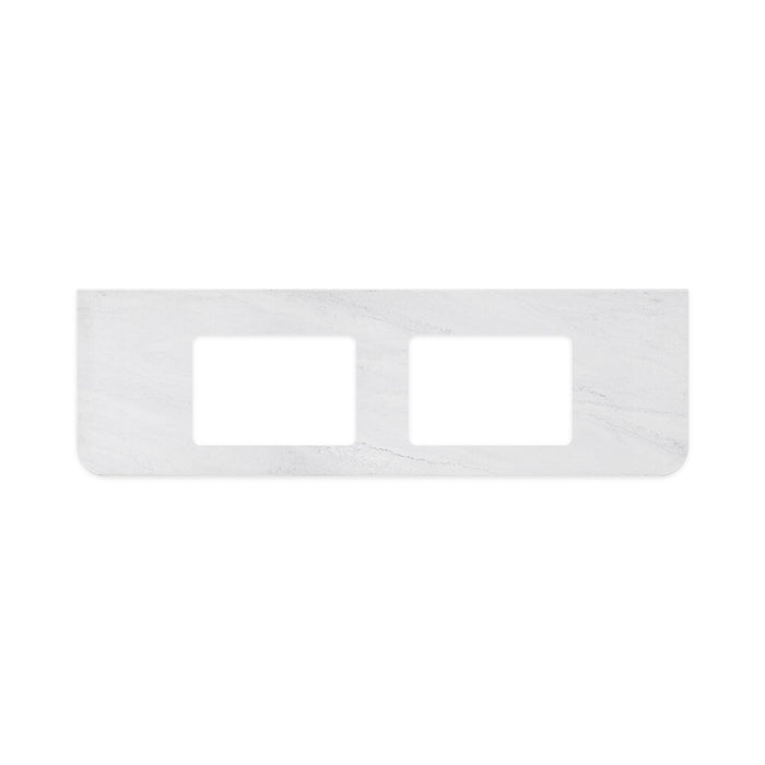 750-1800*460*650mm Fienza Margot E0 Board With Open Shelf Fluted Curve Wall Hung Vanity