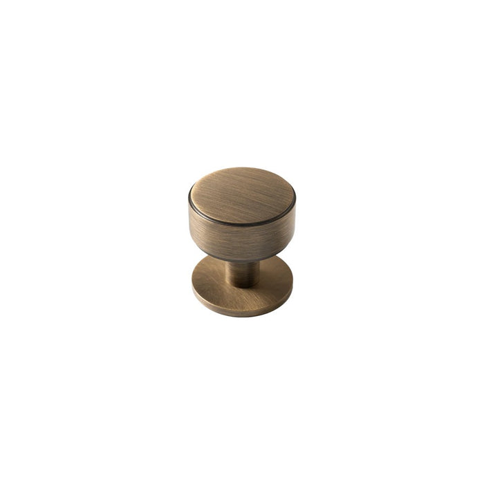 35mm Momo Belgravia Solid Brass Plain Round Knob