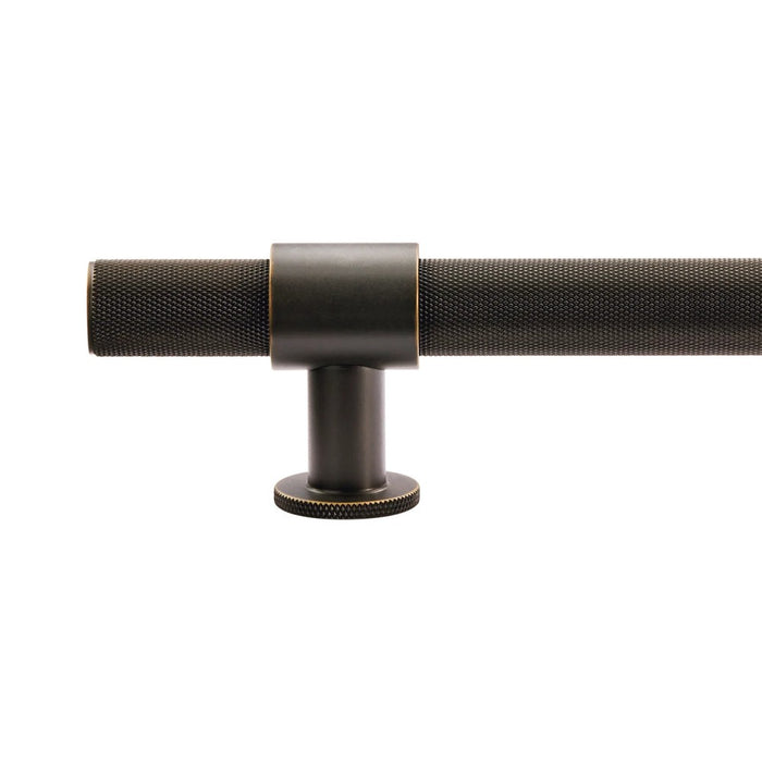 160/320/800mm Momo Belgravia Solid Brass Knurled Bar Pull
