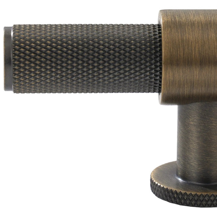 82mm Momo Belgravia Solid Brass Knurled T Knob