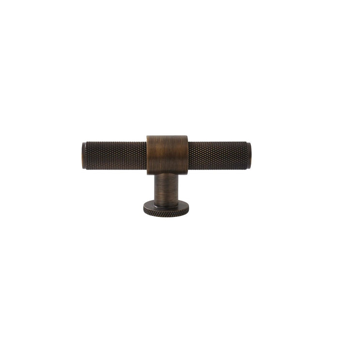 82mm Momo Belgravia Solid Brass Knurled T Knob