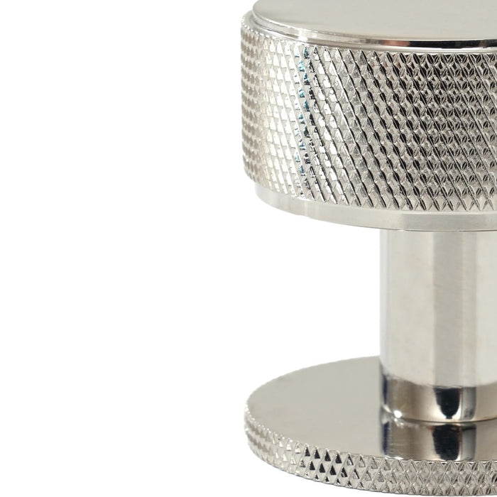 35mm Momo Belgravia Solid Brass Knurled Round Knob