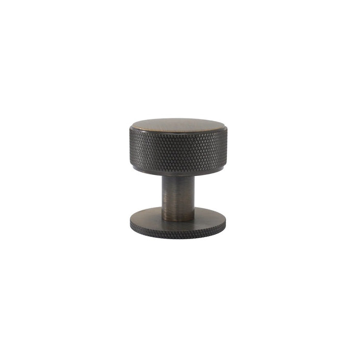 35mm Momo Belgravia Solid Brass Knurled Round Knob