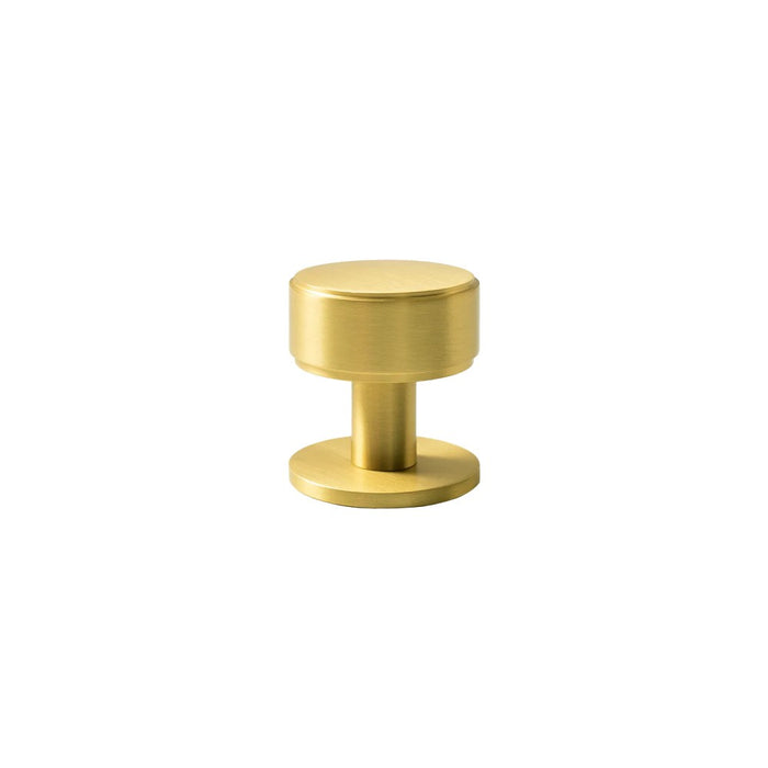 35mm Momo Belgravia Solid Brass Plain Round Knob