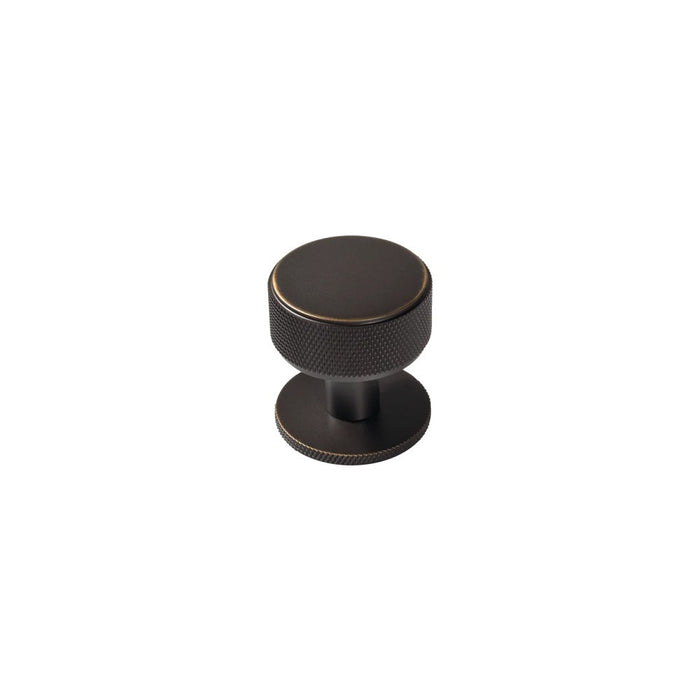 35mm Momo Belgravia Solid Brass Knurled Round Knob