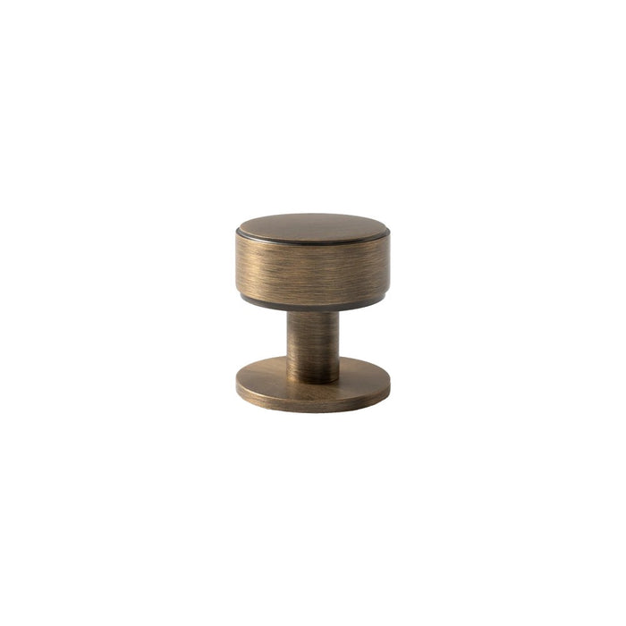 35mm Momo Belgravia Solid Brass Plain Round Knob