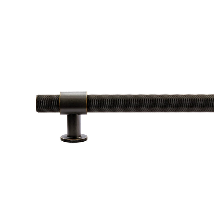 160/320/800mm Momo Belgravia Solid Brass Knurled Bar Pull