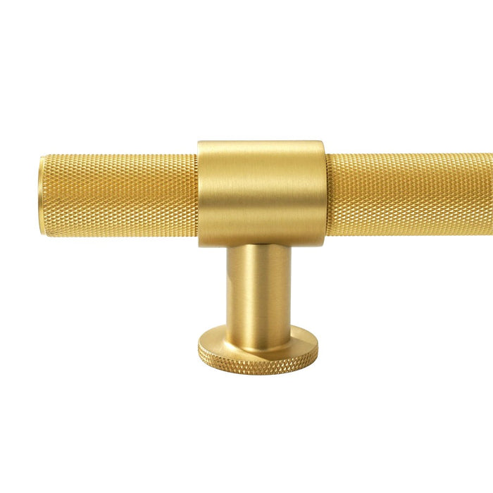160/320/800mm Momo Belgravia Solid Brass Knurled Bar Pull