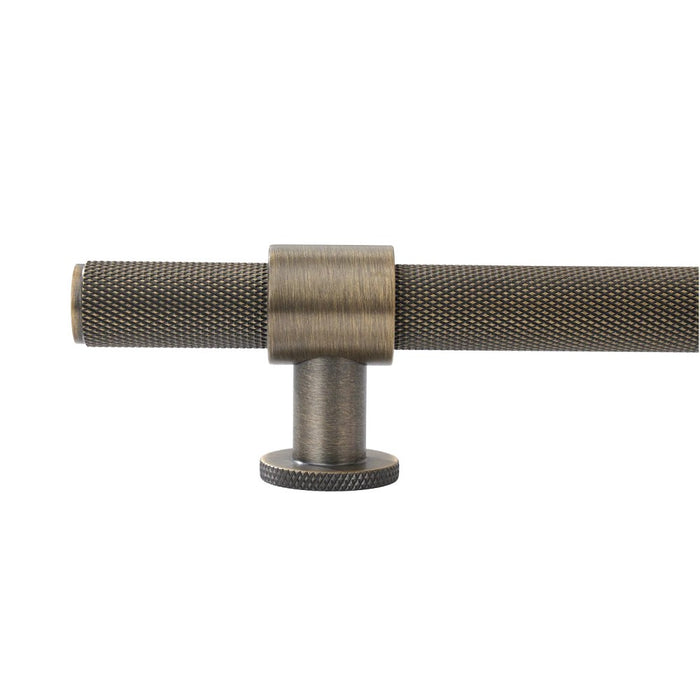160/320/800mm Momo Belgravia Solid Brass Knurled Bar Pull