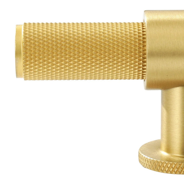82mm Momo Belgravia Solid Brass Knurled T Knob