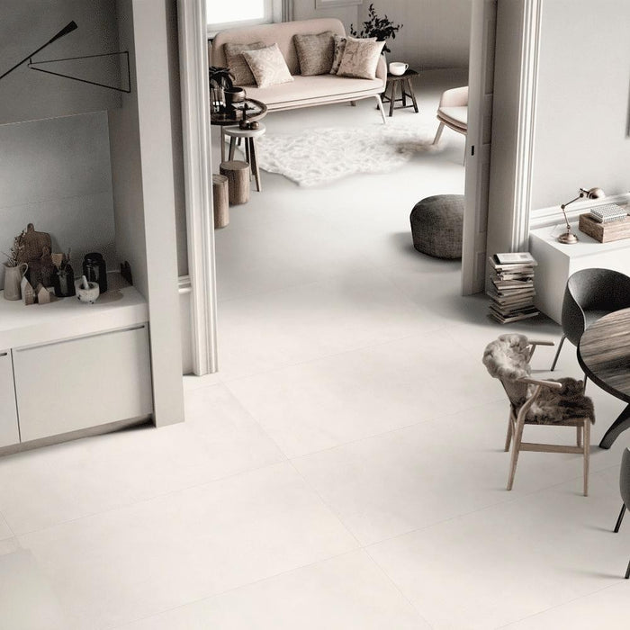 750*1500*10mm Muses Concrete Kolor Smooth Matt White/Ivory/Grey 2.25M2/Ctn