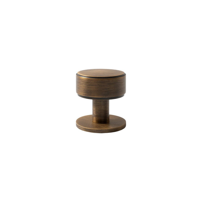 35mm Momo Belgravia Solid Brass Plain Round Knob
