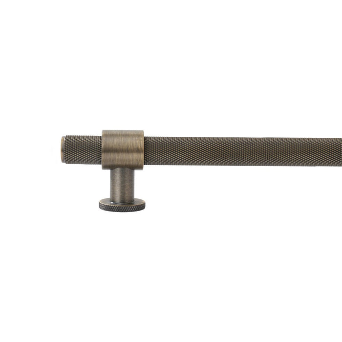 160/320/800mm Momo Belgravia Solid Brass Knurled Bar Pull