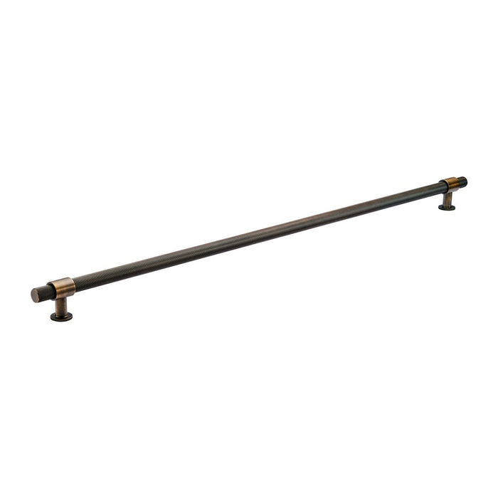 160/320/800mm Momo Belgravia Solid Brass Knurled Bar Pull