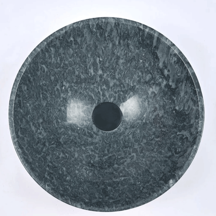 420*420*140mm Infinity Marble Stone Round Above Counter Art Basin
