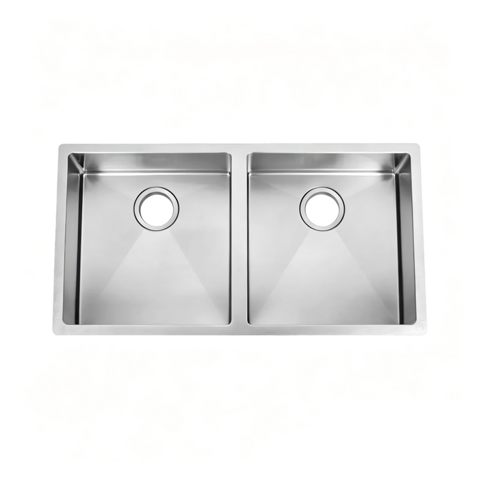800*450*200mm Stainless Steel Double Bowl Kitchen Sink