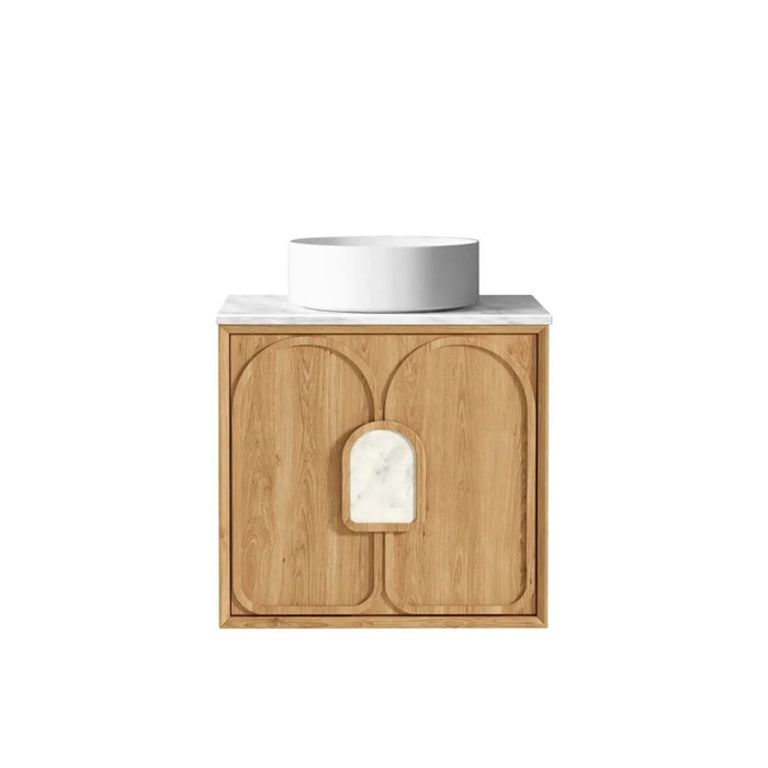 600-1800*460*550mm OTTI Laguna Mark Il Natural Woodland Oak High Moisture Resistant Plywood Wall Hung Vanity