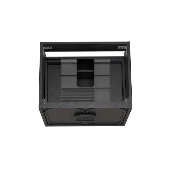 600-1800*460*550mm OTTI Laguna Mark Il Black Oak High Moisture Resistant Plywood Wall Hung Vanity