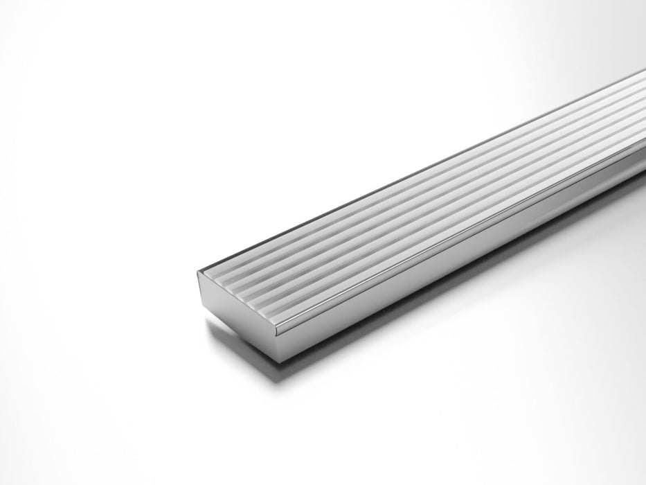 Slimline Linear Drainage system with Wave Grate (AA) grate style