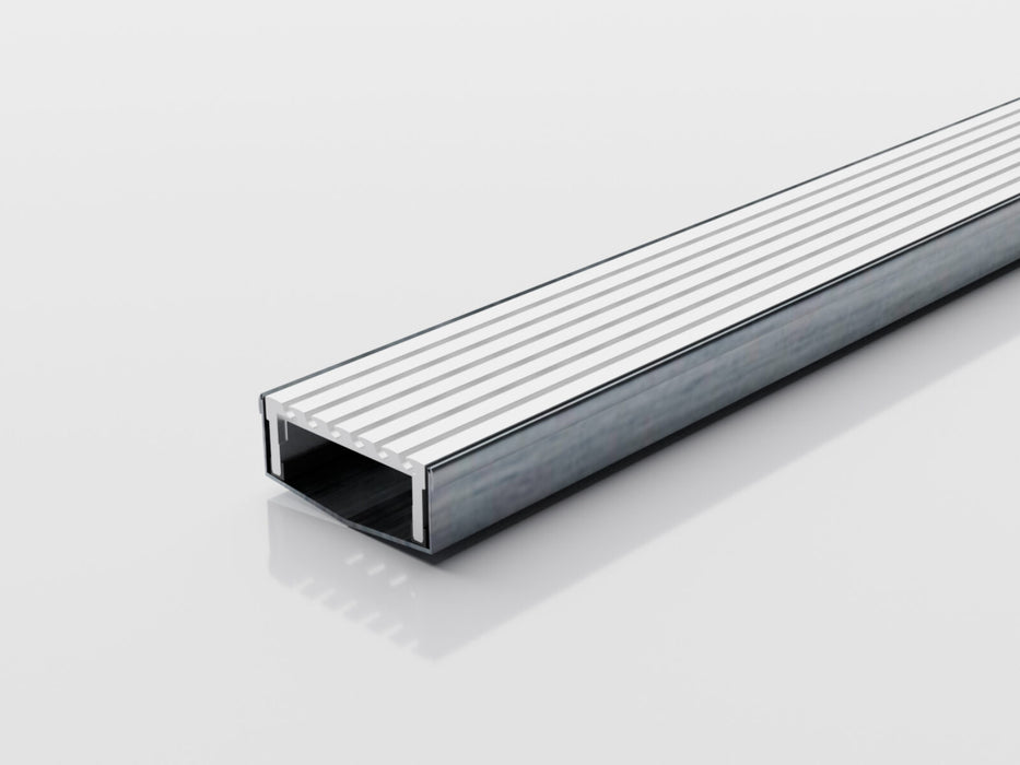 Slimline Linear Drainage system with Wave Grate (AA) grate style