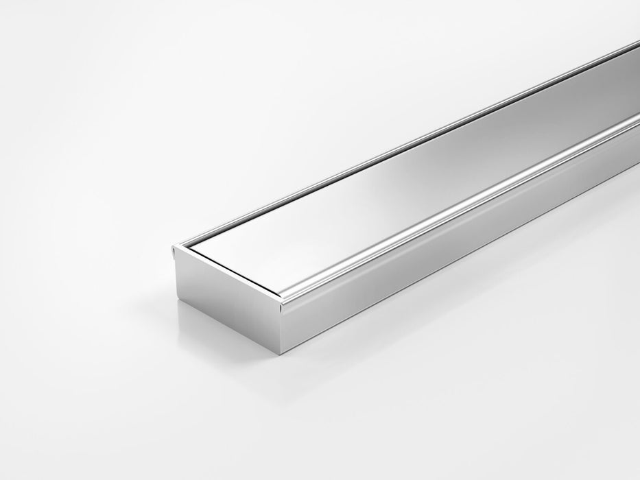 Slimline Linear Drainage system with Flat Top (FT) grate style
