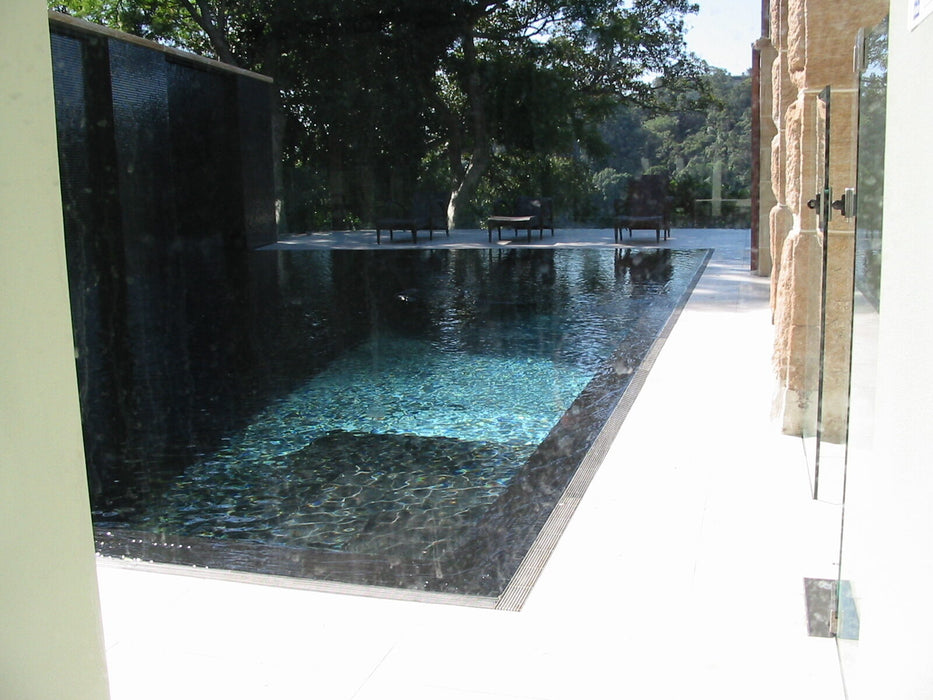 Slimline Linear Drainage system with Architectural (AR) grate style