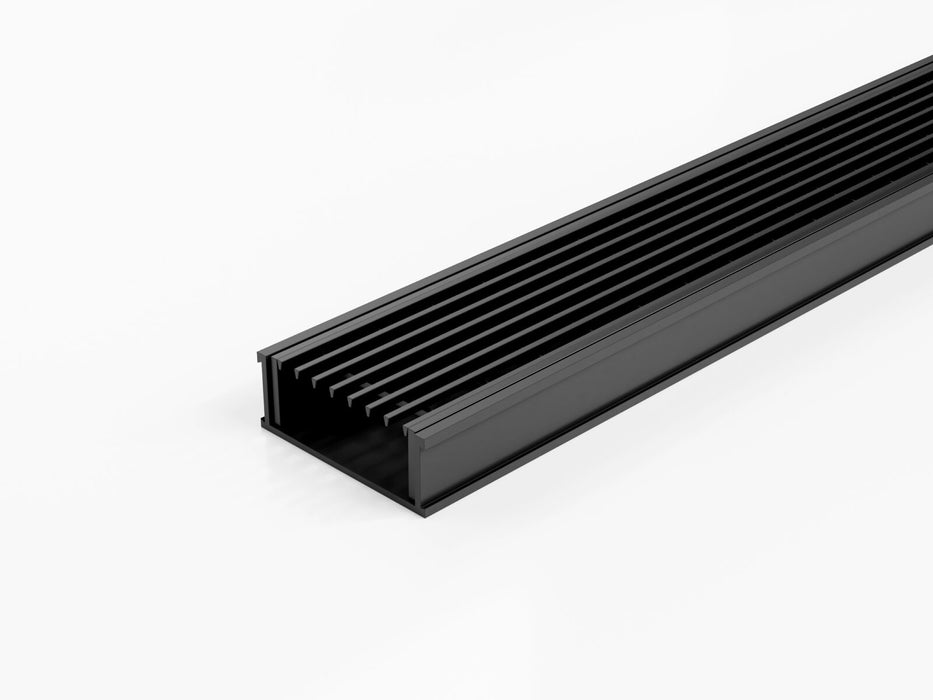 Slimline Linear Drainage system with Standard (TR) grate style