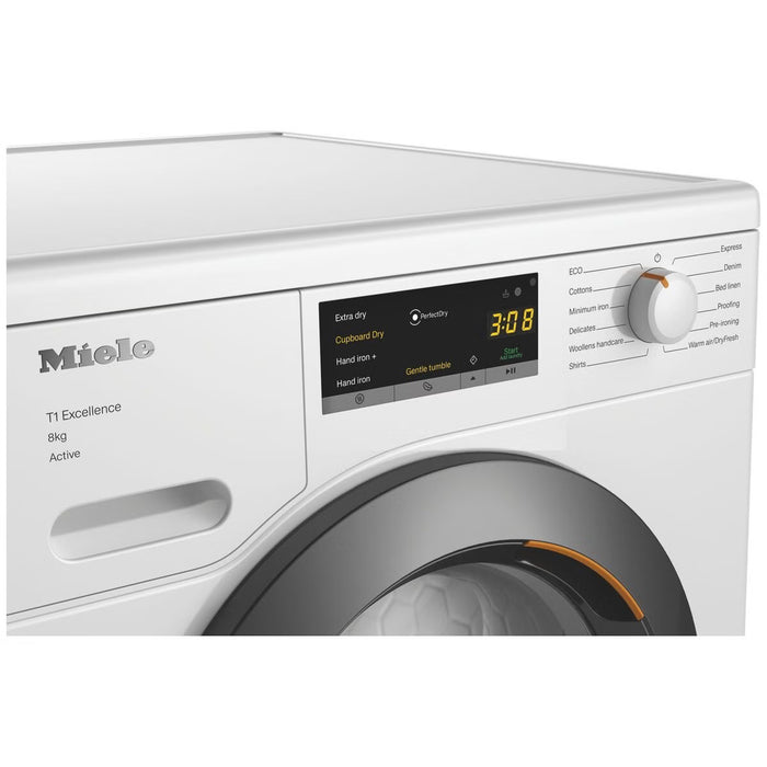 Miele T1 8kg Heat Pump Dryer AddLoad