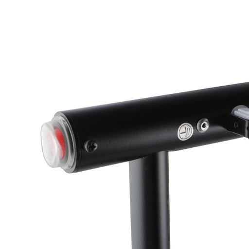 7 Bars Round Matte Black Stainless Steel Electric Heated Towel Rack - HD reno