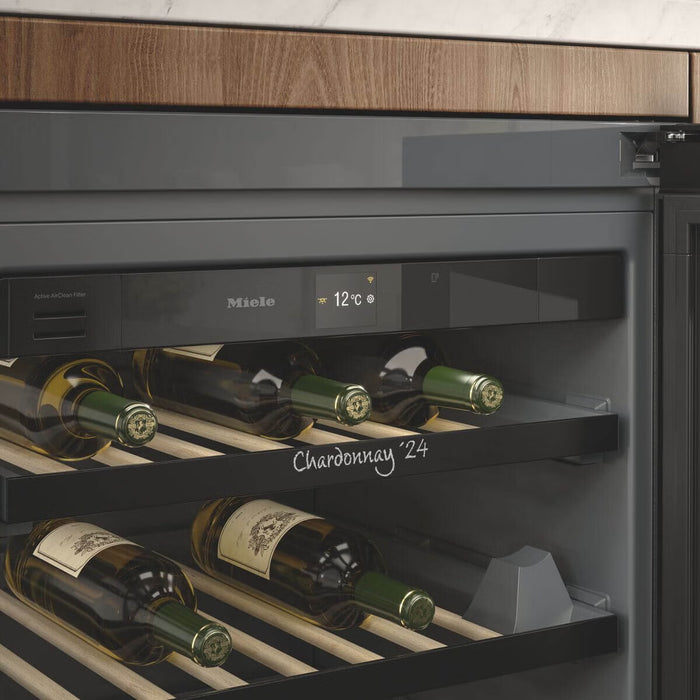 Miele 44 Bottle Built-Under Wine Conditioner With ActiveHumidity Wine Protection System