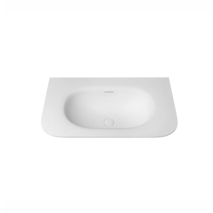 600-1800*490*550mm Otti Havana Woodland Oak Fluted Curve Wall Hung Vanity